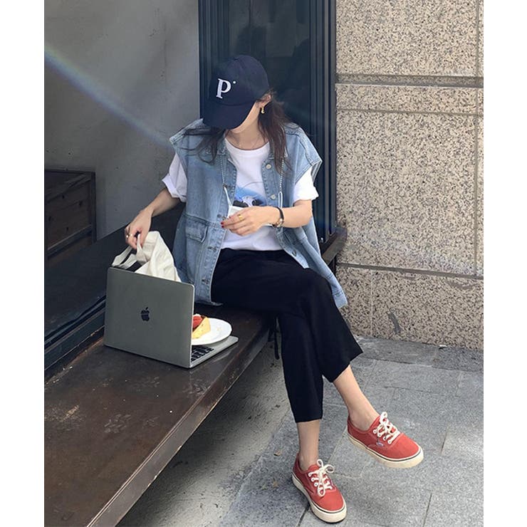 デニムオーバーベスト 24095 デニムベスト | ARGO TOKYO | 詳細画像7 