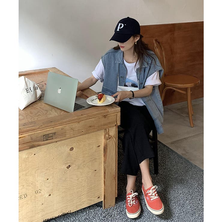 デニムオーバーベスト 24095 デニムベスト | ARGO TOKYO | 詳細画像8 