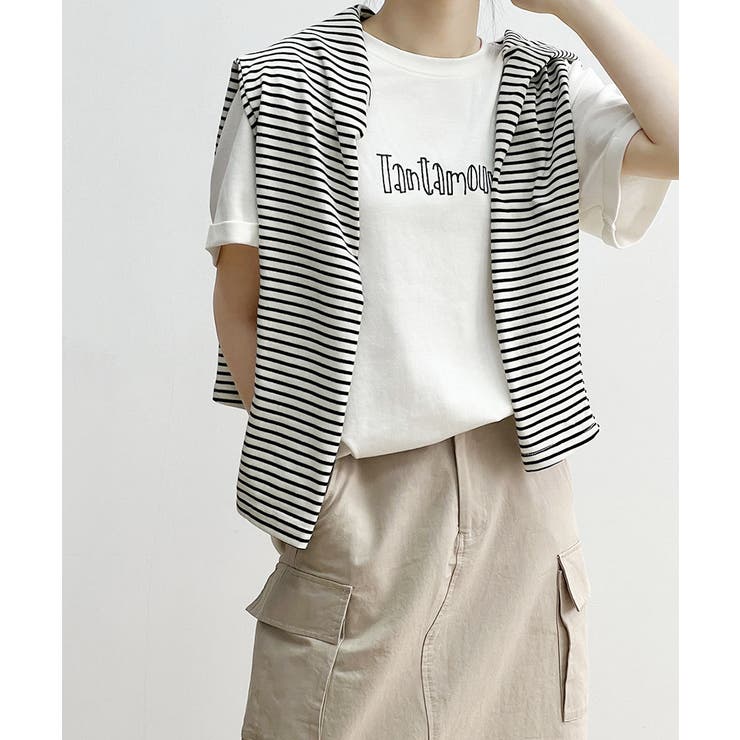 ホワイト | Cotton Logo T | ARGO TOKYO