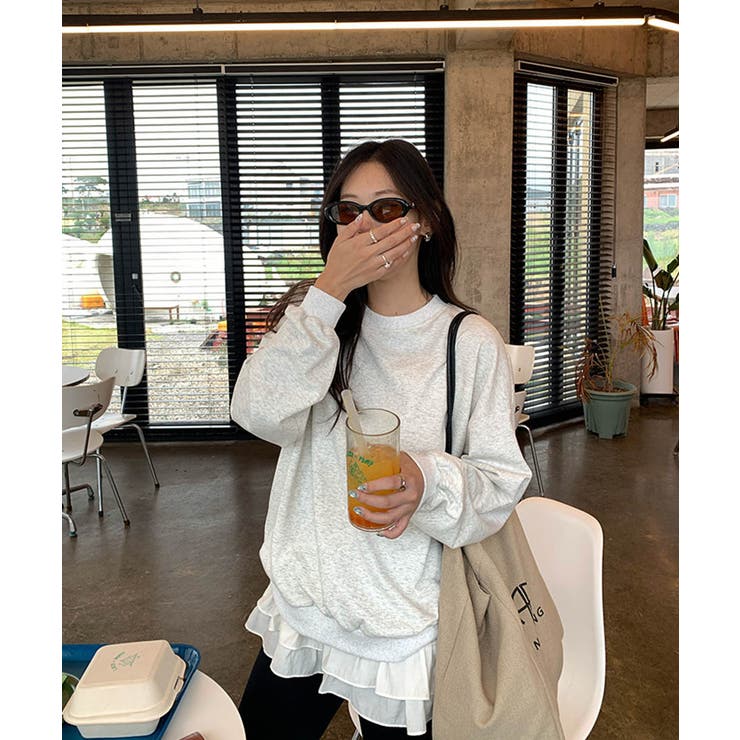 アイボリー | Back Design Sweat | ARGO TOKYO