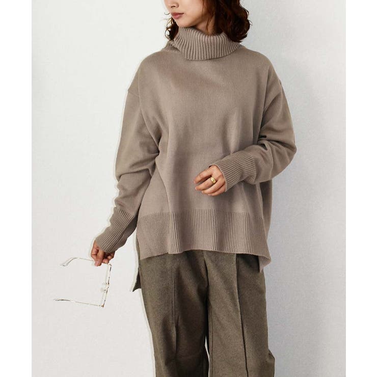 毛玉になりにくいARGタートルニット ARGニット ニットトップス | ARGO TOKYO | 詳細画像3 