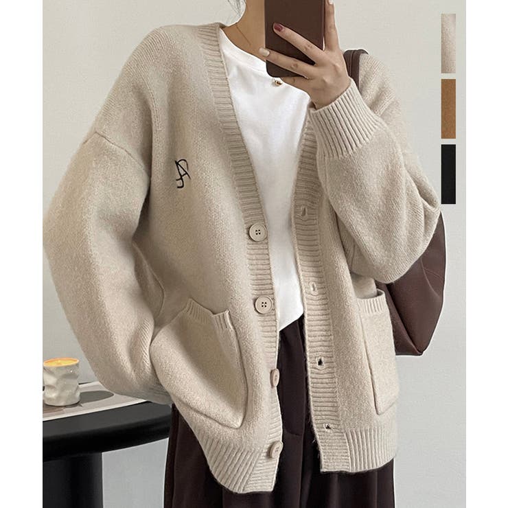 Logo Embroidery Knit | ARGO TOKYO | 詳細画像1 