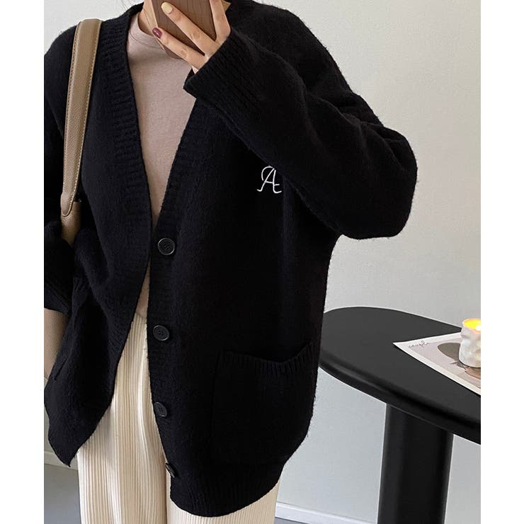 Logo Embroidery Knit | ARGO TOKYO | 詳細画像30 