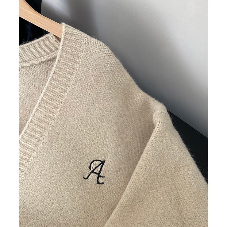 Logo Embroidery Knit | ARGO TOKYO | 詳細画像34 