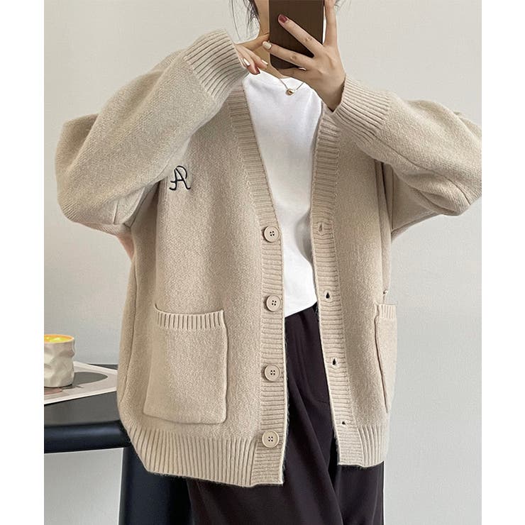 Logo Embroidery Knit | ARGO TOKYO | 詳細画像2 