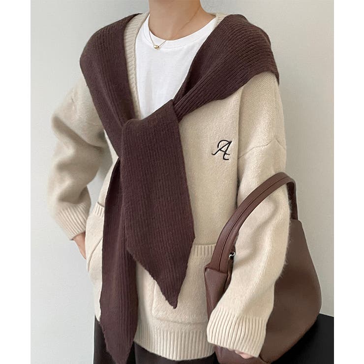 Logo Embroidery Knit | ARGO TOKYO | 詳細画像3 