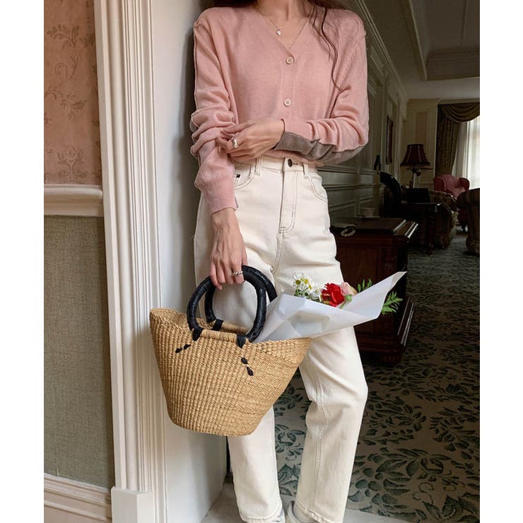 バイカラーアウトリンキングカーデイガン 25062 バイカラーカーデイガン | ARGO TOKYO | 詳細画像23 