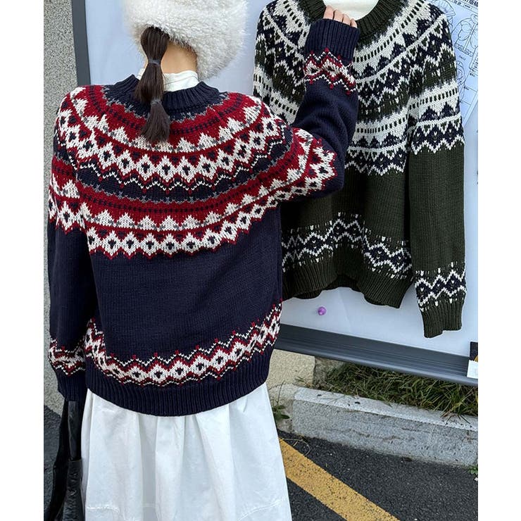 Chunky Fair Isle | ARGO TOKYO | 詳細画像12 