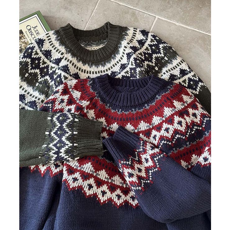 Chunky Fair Isle | ARGO TOKYO | 詳細画像3 