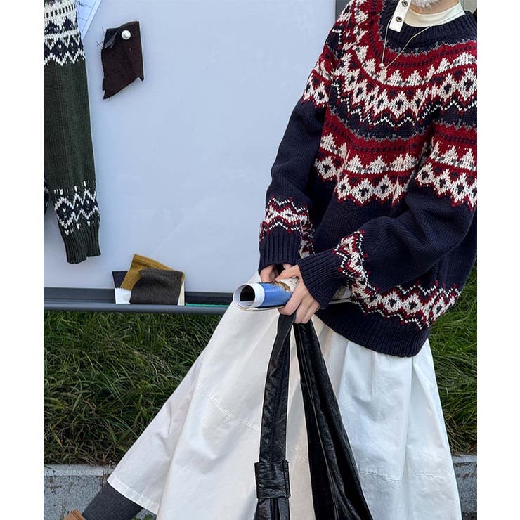 Chunky Fair Isle | ARGO TOKYO | 詳細画像7 