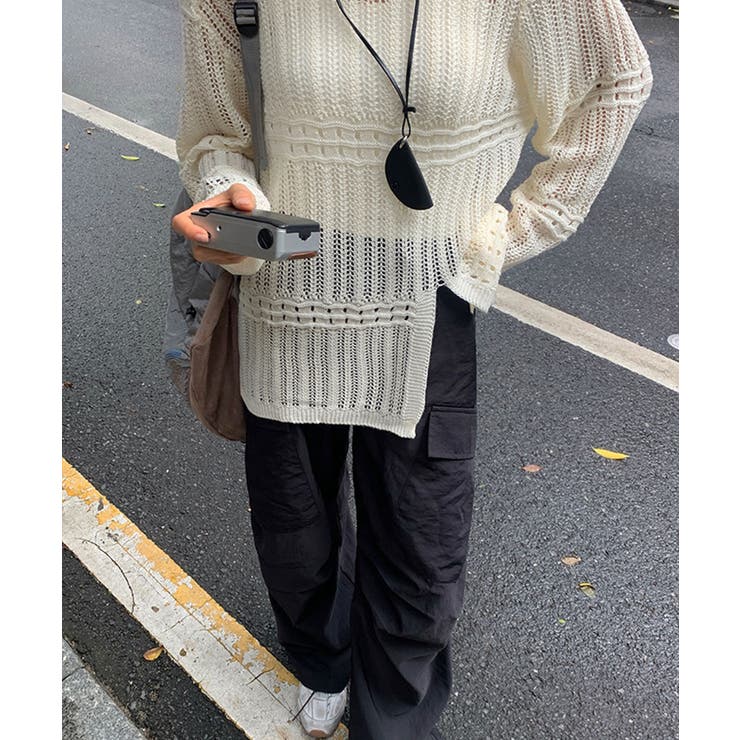 Side Slit Sheer | ARGO TOKYO | 詳細画像18 