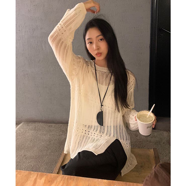 Side Slit Sheer | ARGO TOKYO | 詳細画像8 