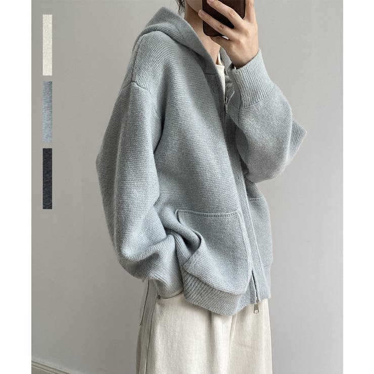 Double Fastner Knit | ARGO TOKYO | 詳細画像1 