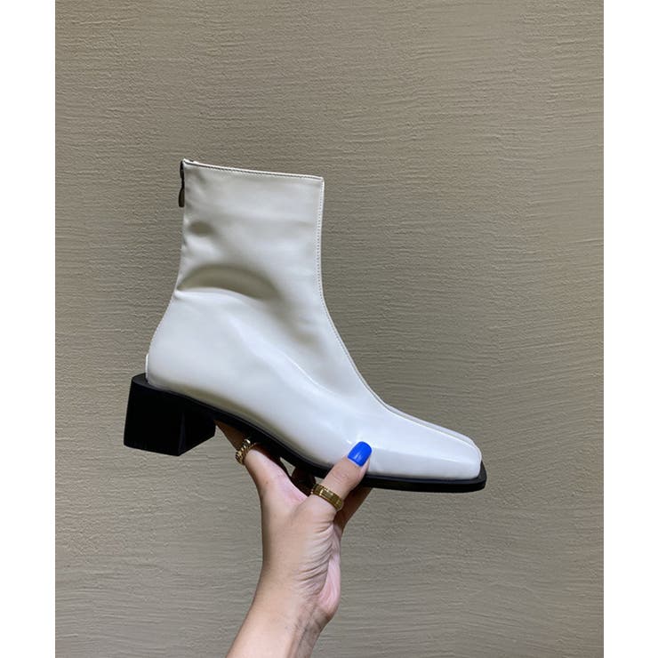 被り心地最高 スクエアトゥショートブーツ スクエアアンクルブーツ 人気ブランドを Dreamtea Ca