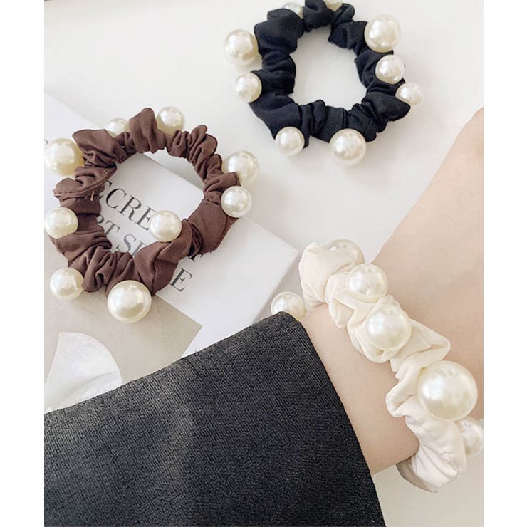 パールヘアゴム 26080 ヘアゴム | ARGO TOKYO | 詳細画像3 