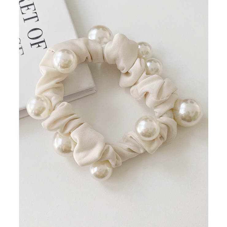 アイボリー | パールヘアゴム 26080 ヘアゴム | ARGO TOKYO