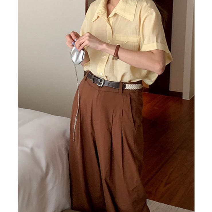 異素材レザーメッシュベルト 26117 ベルト | ARGO TOKYO | 詳細画像5 