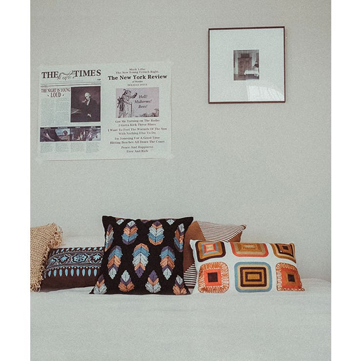 【Flower beardシリーズ】エスニック刺繍クッション(Native co… | ARGO TOKYO | 詳細画像8 