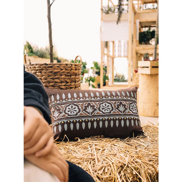 【Flower beardシリーズ】エスニック刺繍クッション(Native co… | ARGO TOKYO | 詳細画像13 