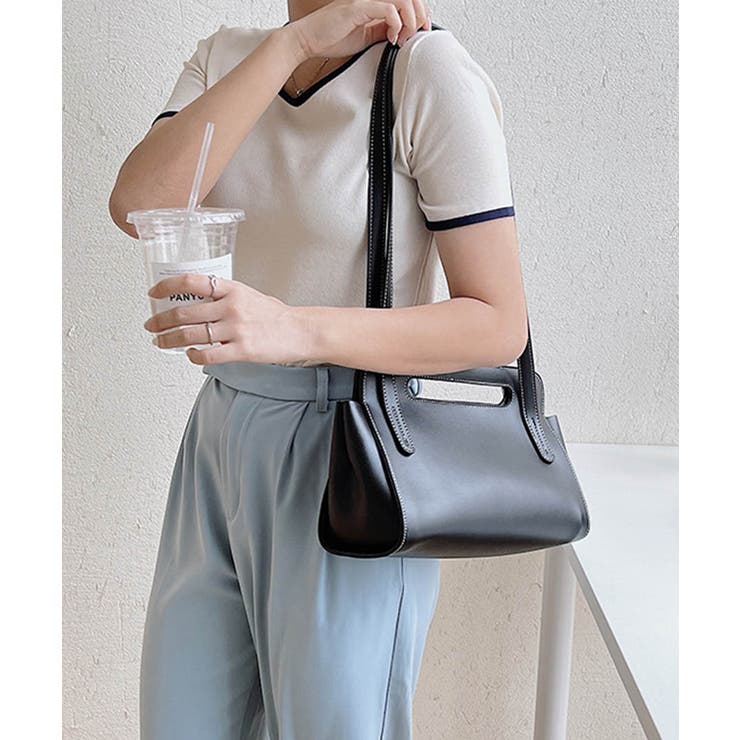 フェイクレザー２WAYバッグ 26148 フェイクレザー | ARGO TOKYO | 詳細画像8 