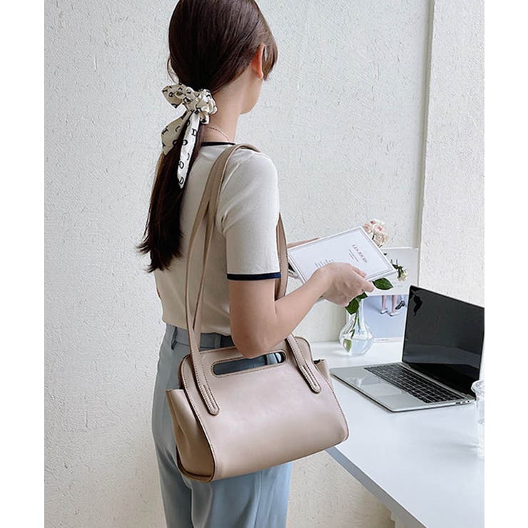 フェイクレザー２WAYバッグ 26148 フェイクレザー | ARGO TOKYO | 詳細画像3 