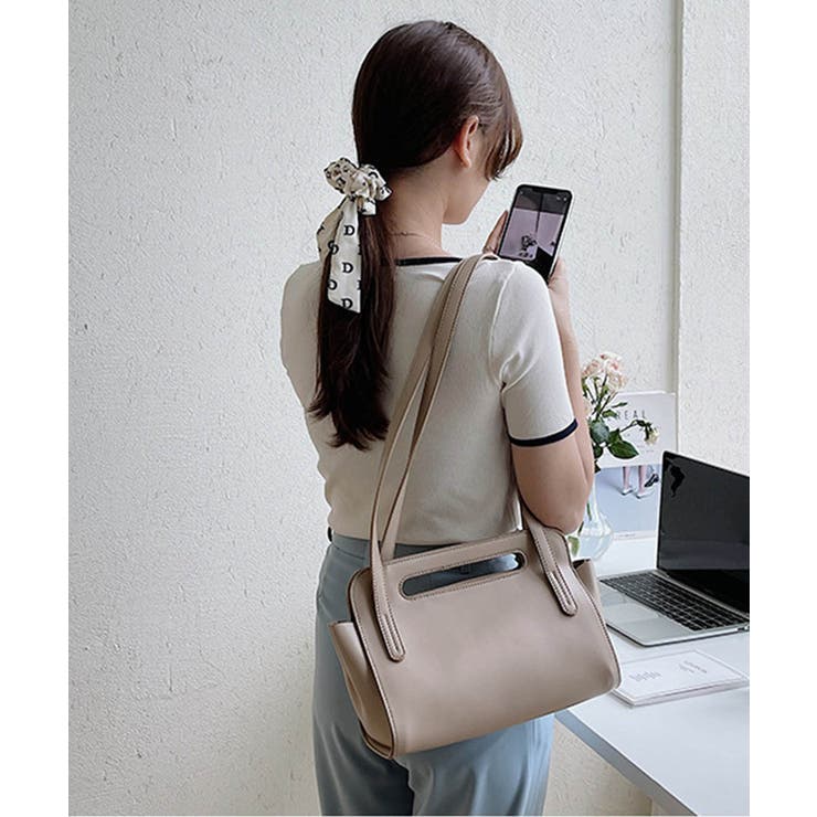 フェイクレザー２WAYバッグ 26148 フェイクレザー | ARGO TOKYO | 詳細画像4 