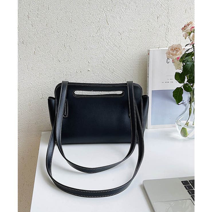 ブラック | フェイクレザー２WAYバッグ 26148 フェイクレザー | ARGO TOKYO