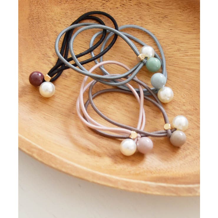 配色パールマルチヘアゴム 26163 パールヘアゴム | ARGO TOKYO | 詳細画像2 