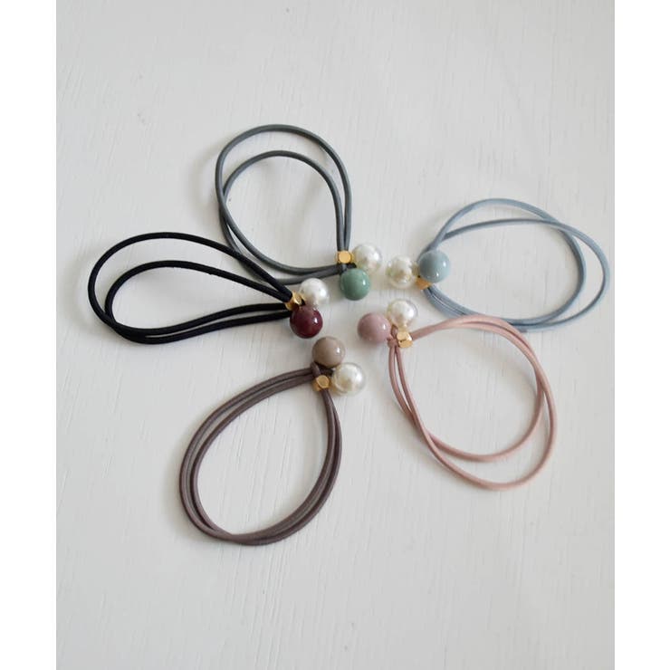 配色パールマルチヘアゴム 26163 パールヘアゴム | ARGO TOKYO | 詳細画像3 