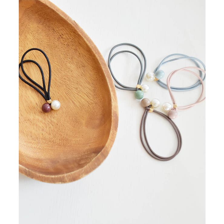 配色パールマルチヘアゴム 26163 パールヘアゴム | ARGO TOKYO | 詳細画像4 