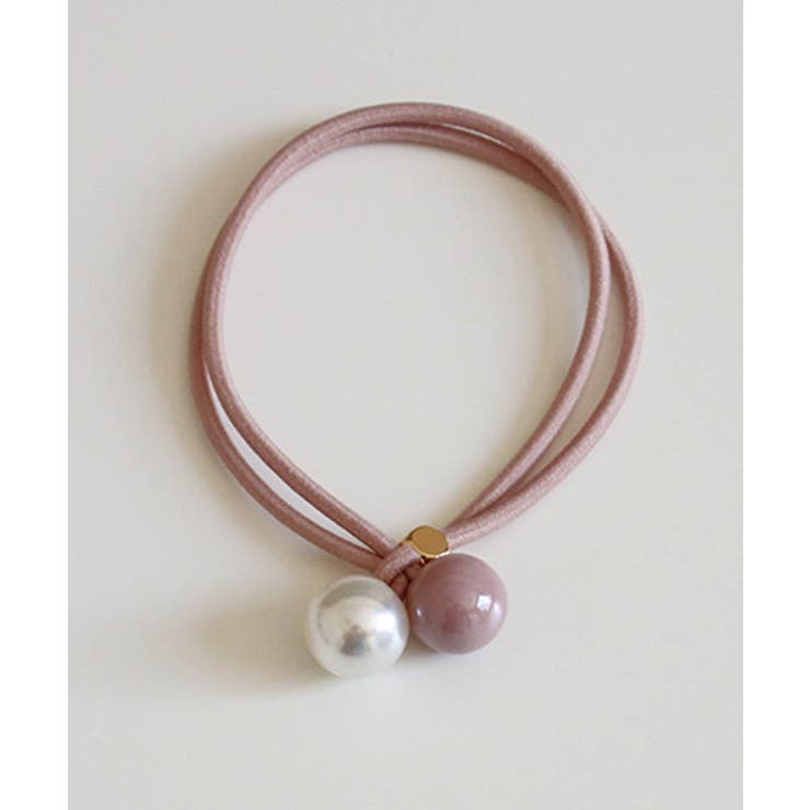 ピンク | 配色パールマルチヘアゴム 26163 パールヘアゴム | ARGO TOKYO