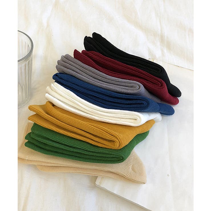 靴下 レディース カラバリリブソックス | ARGO TOKYO | 詳細画像30