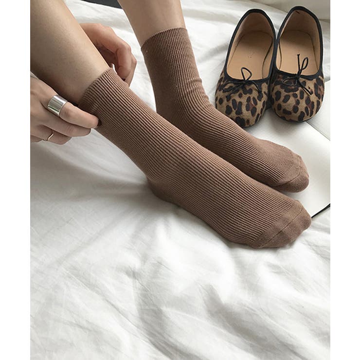 靴下 レディース カラバリリブソックス | ARGO TOKYO | 詳細画像11