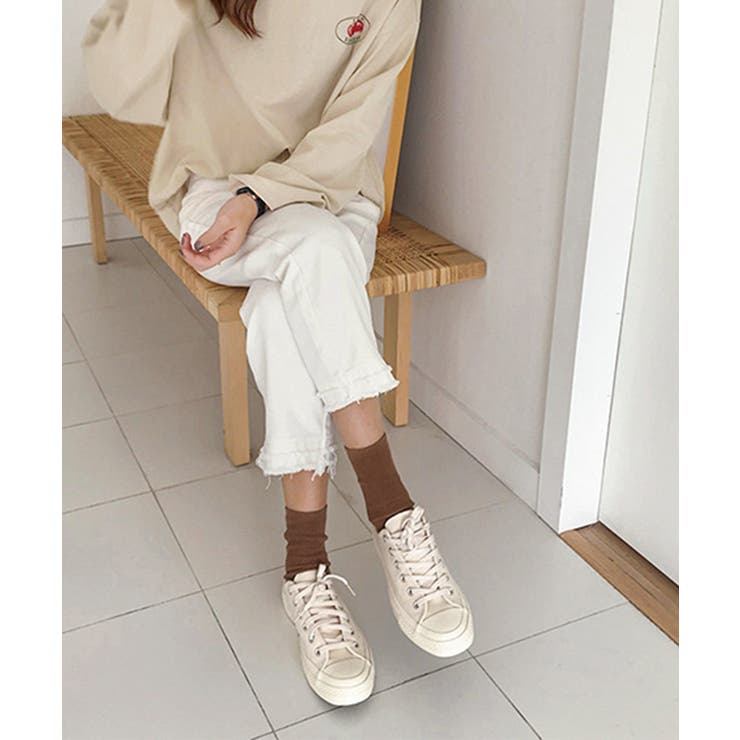 靴下 レディース カラバリリブソックス | ARGO TOKYO | 詳細画像12