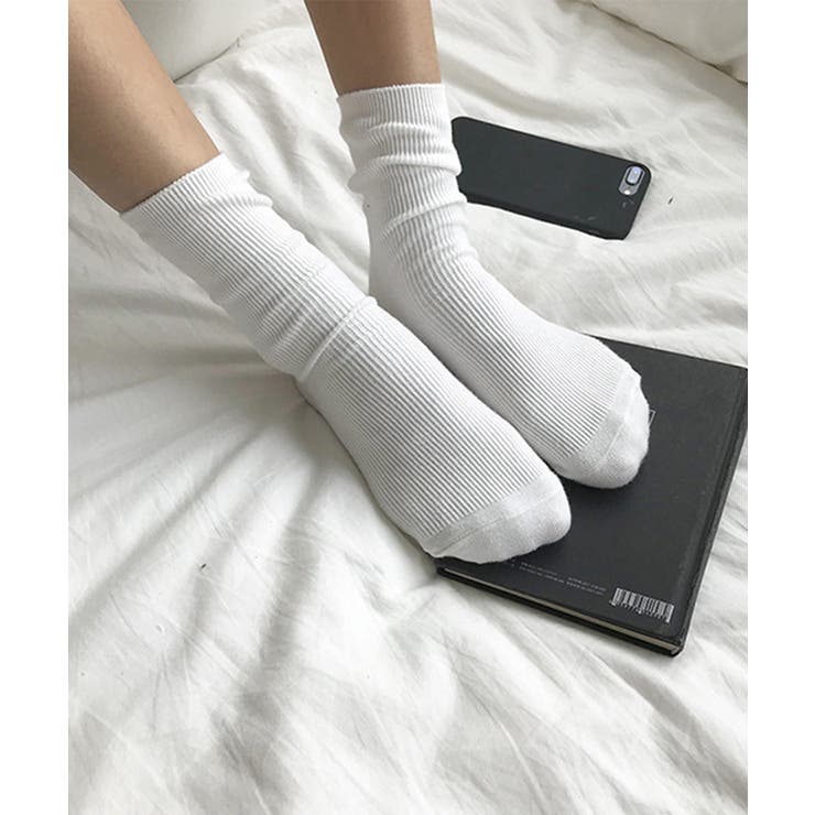 靴下 レディース カラバリリブソックス | ARGO TOKYO | 詳細画像3