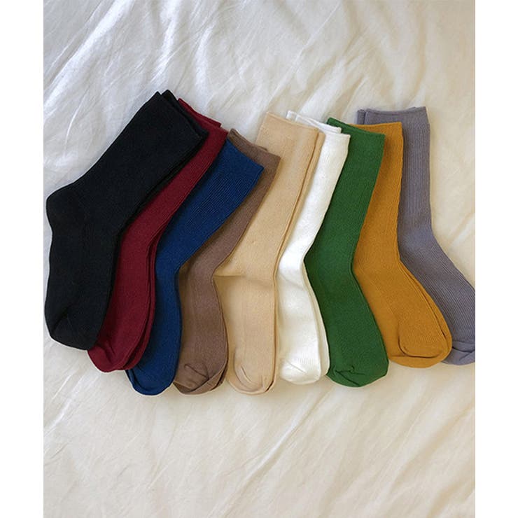 靴下 レディース カラバリリブソックス | ARGO TOKYO | 詳細画像28