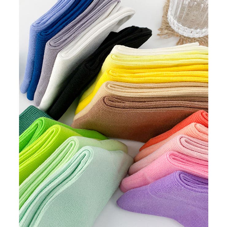 靴下 レディース カラバリリブソックス | ARGO TOKYO | 詳細画像31