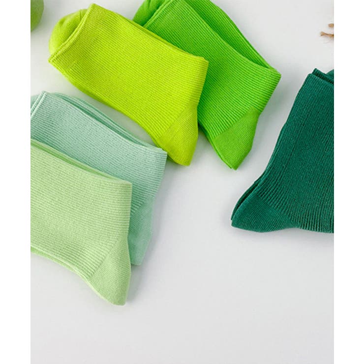 靴下 レディース カラバリリブソックス | ARGO TOKYO | 詳細画像37