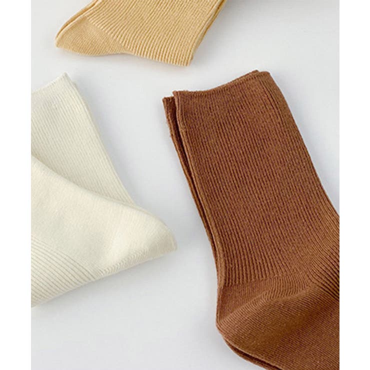 靴下 レディース カラバリリブソックス | ARGO TOKYO | 詳細画像42