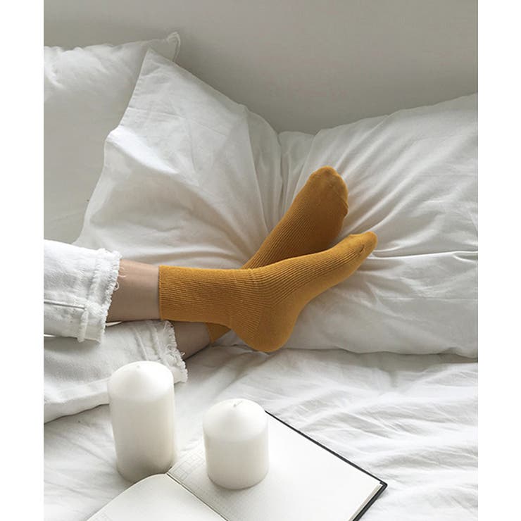 靴下 レディース カラバリリブソックス | ARGO TOKYO | 詳細画像8