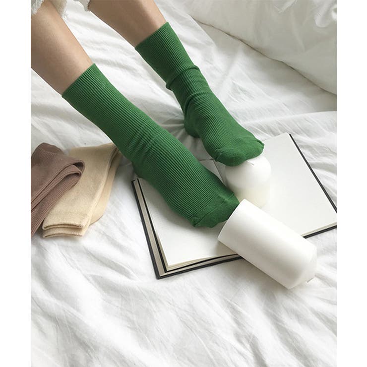 靴下 レディース カラバリリブソックス | ARGO TOKYO | 詳細画像9