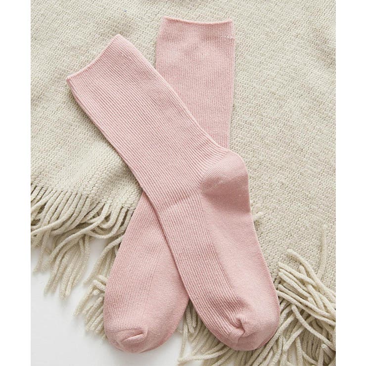 ピンク(NEW) | 靴下 レディース カラバリリブソックス | ARGO TOKYO