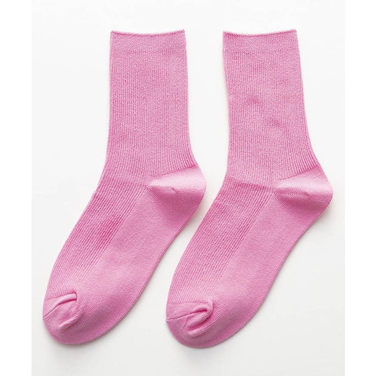 サクラ(NEW) | 靴下 レディース カラバリリブソックス | ARGO TOKYO