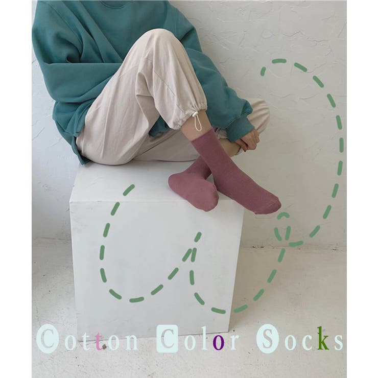 カラバリ豊富コットンソックス カラーソックス コットンソックス | ARGO TOKYO | 詳細画像1 