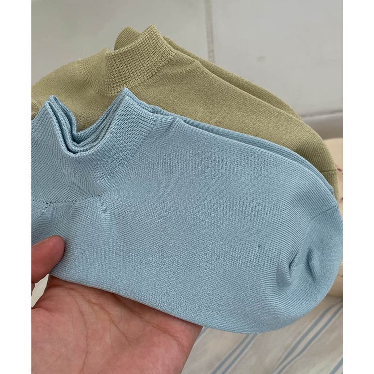 選べる9色 接触冷感スニーカーソックス 27011 | ARGO TOKYO | 詳細画像25 