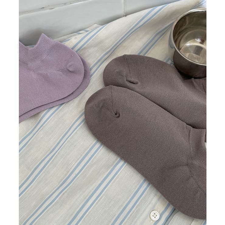 選べる9色 接触冷感スニーカーソックス 27011 | ARGO TOKYO | 詳細画像27 