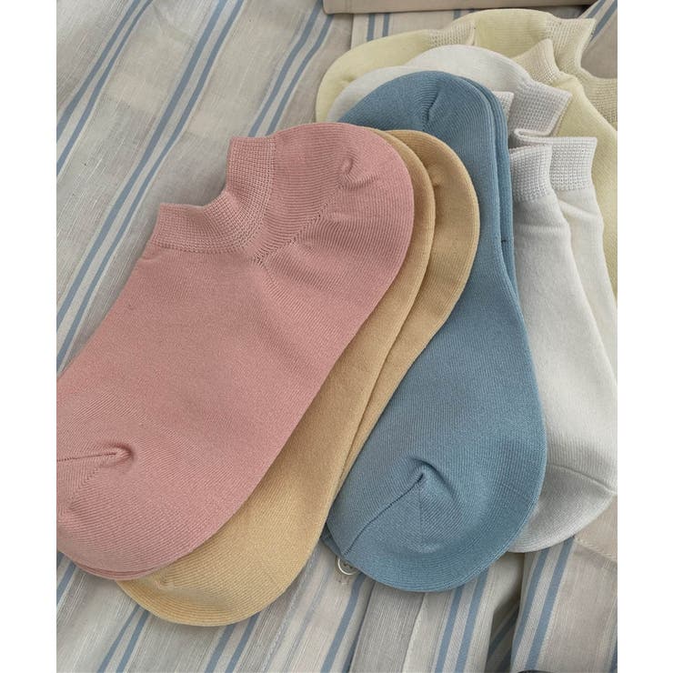 選べる9色 接触冷感スニーカーソックス 27011 | ARGO TOKYO | 詳細画像28 