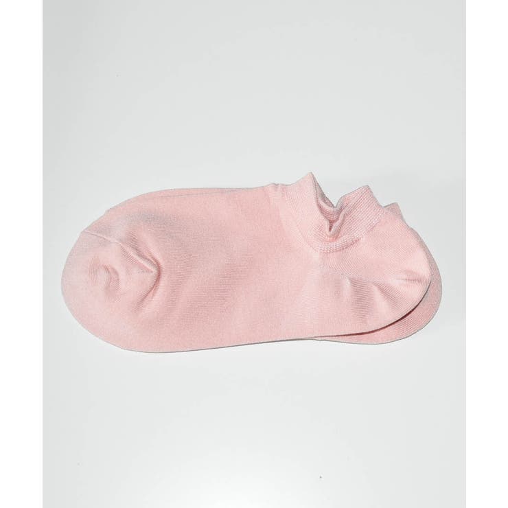 ピンク | 選べる9色 接触冷感スニーカーソックス 27011 | ARGO TOKYO