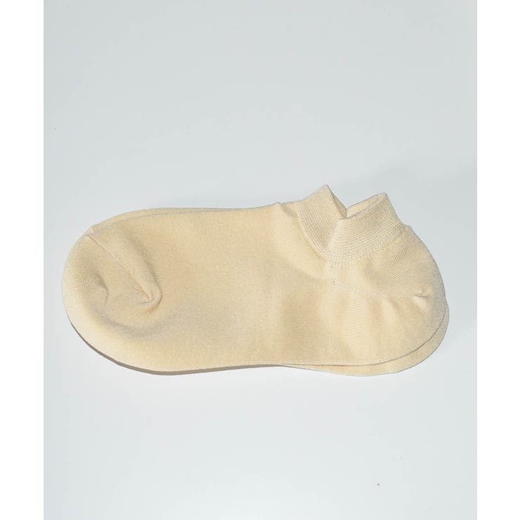 イエロー | 選べる9色 接触冷感スニーカーソックス 27011 | ARGO TOKYO