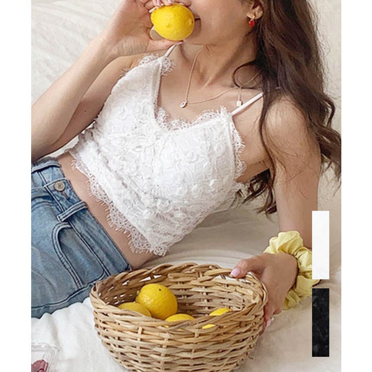 チュールレースぶらつきキャミソール 27057 チュールレース | ARGO TOKYO | 詳細画像1 